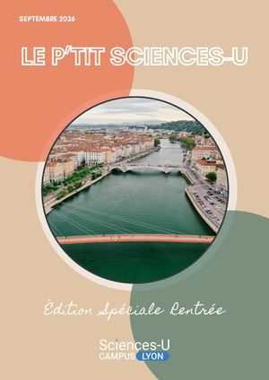Le P'tit Sciences U - Septembre 2026