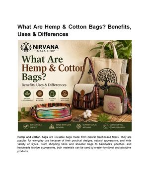 What Are Hemp & Cotton Bags (1)