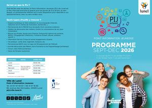 PIJ - Programme de septembre à décembre 2026