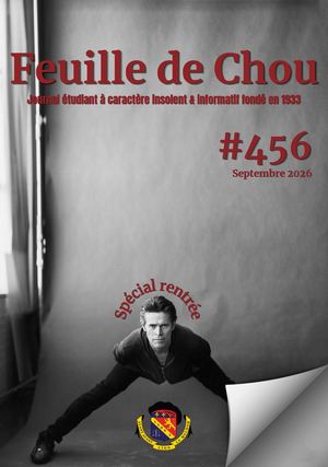Feuille de Chou #456 - Spéciale rentrée 2026