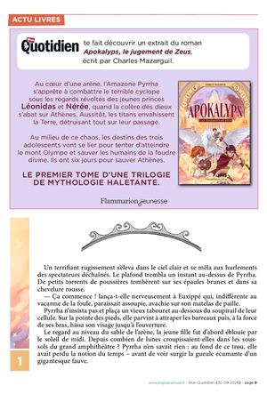 Apokalyps, le jugement de Zeus