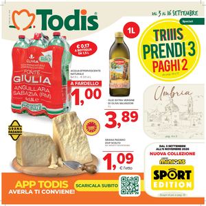 Volantino Todis Dal 03 Al 13 Settembre 2026