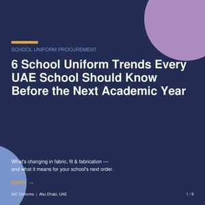 247 Uniforms – Custom Corporate & Industrial Uniform Manufacturer in Abu Dhabi, UAE