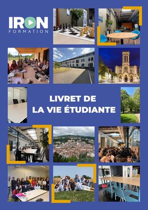 Livret d'accueil IRON 2026-2027