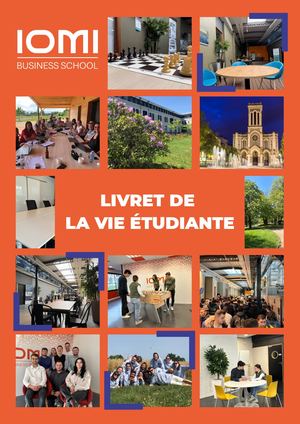 Livret d'accueil IOMI 2026-2027