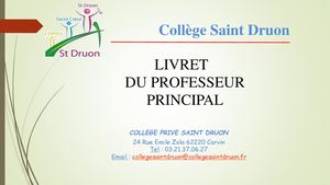 Livret Prof Titulaire 2026