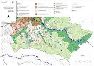 K Iii Règlement graphique modifié - Plan de zonage SUD - PLU La Ricamarie approuvé le 27 06 2019, Projet de modification N°1 - 2026