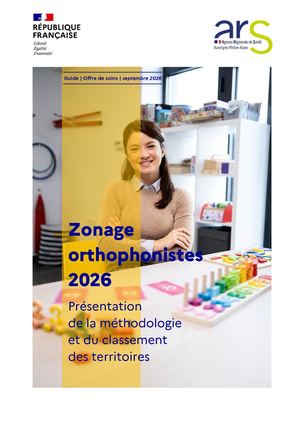 Guide zonage orthophonistes 2026