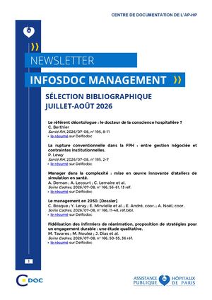 Infos Doc Management Juillet Août 2026 Liens Intranet