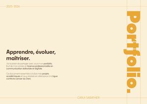 Portfolio - Carla Sabathier