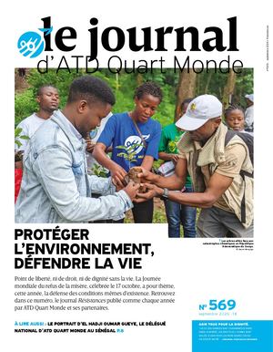 Le Journal d'ATD Quart Monde  N°569 Septembre 2026