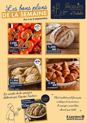 Délices d'Eulalie du 2 au 5 septembre