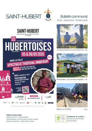 Bulletin communal Saint Hubert - n°321 - sept-oct 26