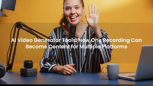 AI Video Generator Tools: How One Recording Can Become Content for Multiple Platforms