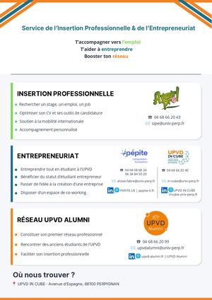 Flyer événementiel - SIPE - 2026/2027