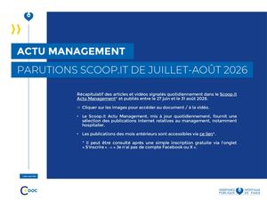 Récapitulatif Scoop It 27 Juin 31 Août 2026