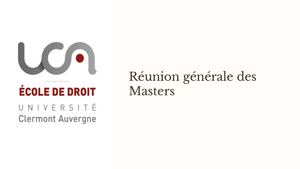 Presentation Pre Rentree Masters