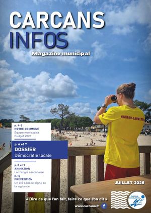CARCANS INFOS Magazine Municipal Juillet 2026