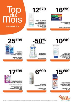 Catalogue Septembre Forum