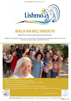 Lismho-à, Sulla Via Dell'ascolto - Mese Di Settembre, Anno 1, Num 6