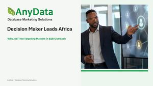 Any Data Decision Maker Leads Africa