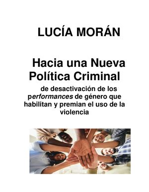 Hacia Una Nueva Política Criminal