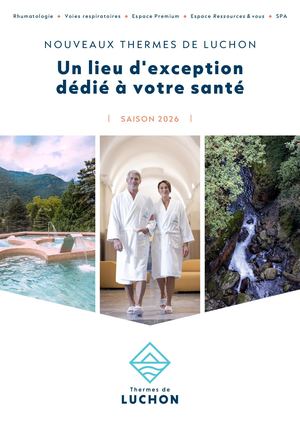 Brochure Thermes Luchon 2026