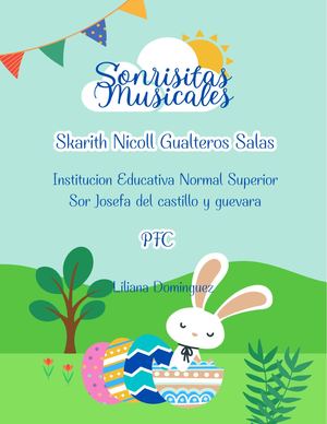 Cancionero Skarith Nicoll Gualteros Salas