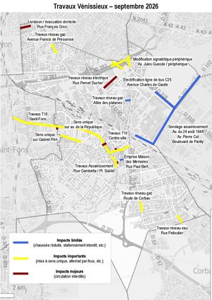Travaux de septembre 2026 à février 2027