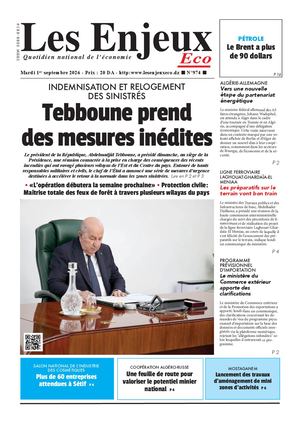 LES ENJEUX ECO N°974