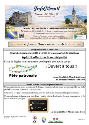 Infomesnil Du 02 09 2026