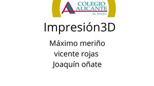 Impresión3d