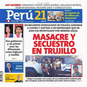 2026 08 31 Diario Peru21