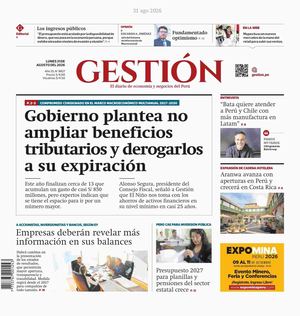 2026 08 31 Diario Gestion