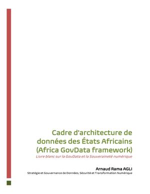 Livre Blanc Sur La Gov Data Et La Souveraineté Numérique