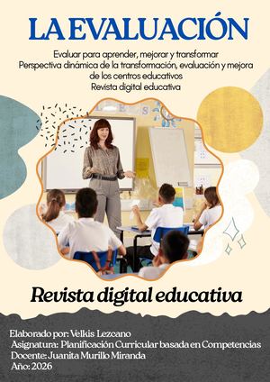 Revista Digital La Evaluacion