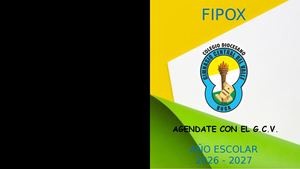 Album Agendate Con El Gcv 2026 2027