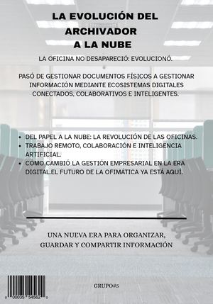 Revista Ofimatica Evolucion Del Archivador A La Nube Grupo 5