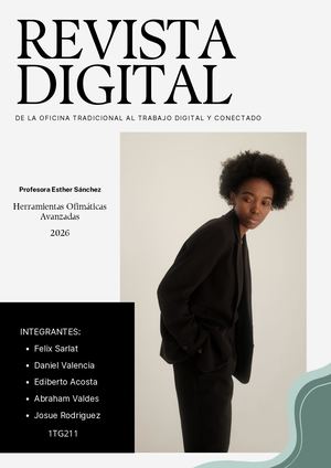 DE LA OFICINA TRADICIONAL AL TRABAJO DIGITAL Y CONECTADO