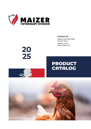 Maizer Veterinary Supplements Catalog 2025 | Vitamins, Minerals & Amino Acids | France