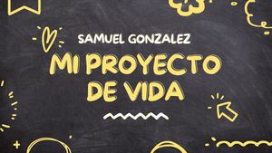 Presentación De Proyecto Creativo Doodle Negro Y Amarillo
