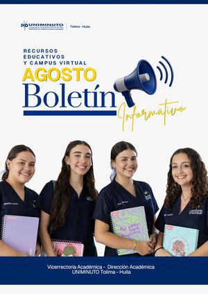 Boletín  Vicerrectoría Académica -  Dirección Académica