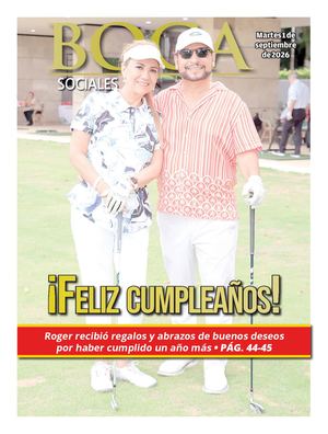 Boga Martes 1 De Septiembre De 2026