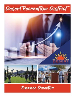 Finance Director Recruitment Brochure
