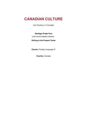 Canadian Culture
