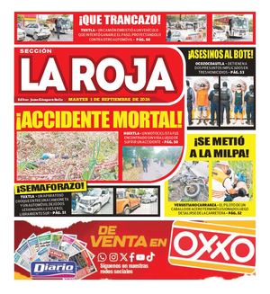La Roja, Martes 1 De Septiembre De 2026