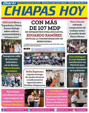 Chiapas Hoy 01 De Septiembre 2026 Ok