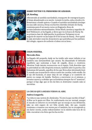 Novedades Juvenil 0926