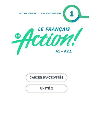 Cahier 1 Unité2