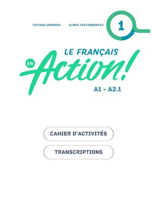 Cahier 1 Transcriptions
